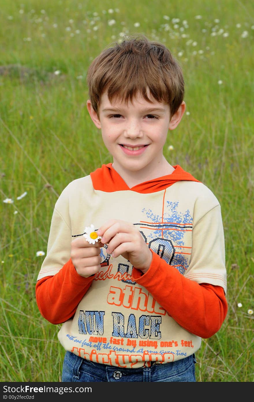 Boy&chamomile