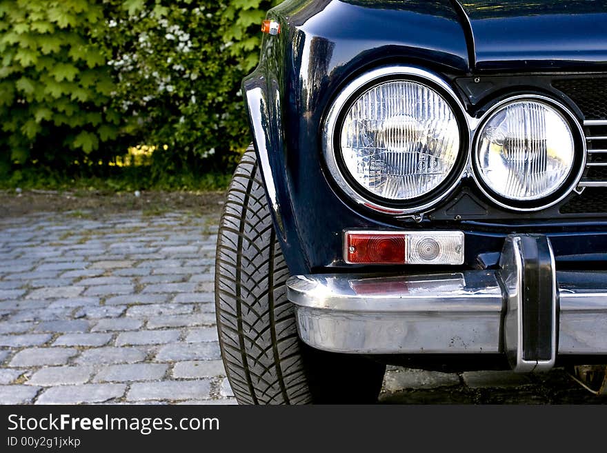 Front Of Old Alfa Romeo