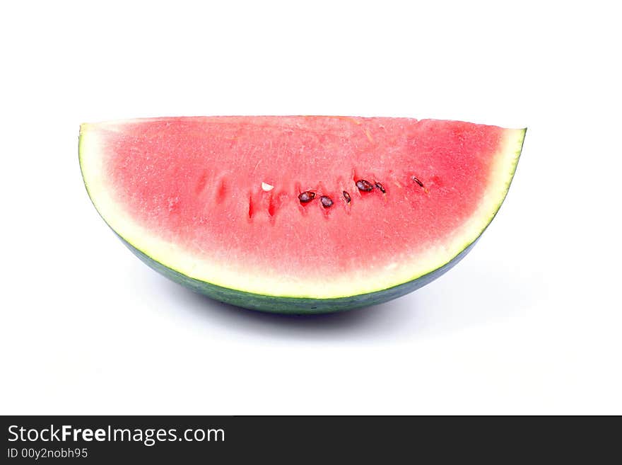 Piece of watermelon, isolated