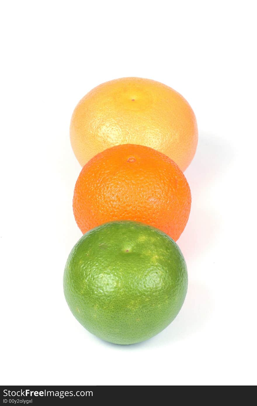 Three ropical fruits