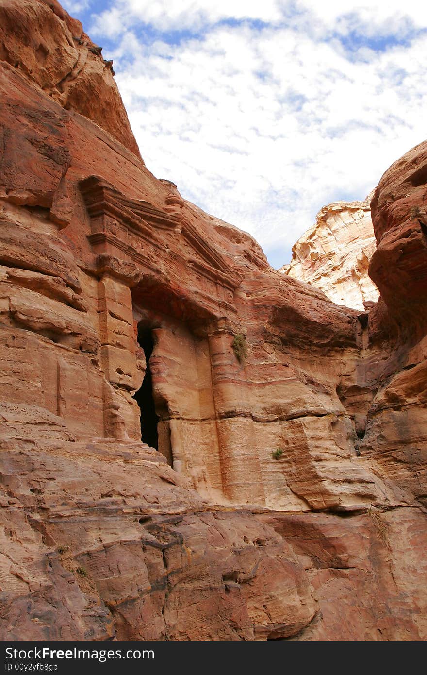 Kinds of Petra reserve. Jordan.