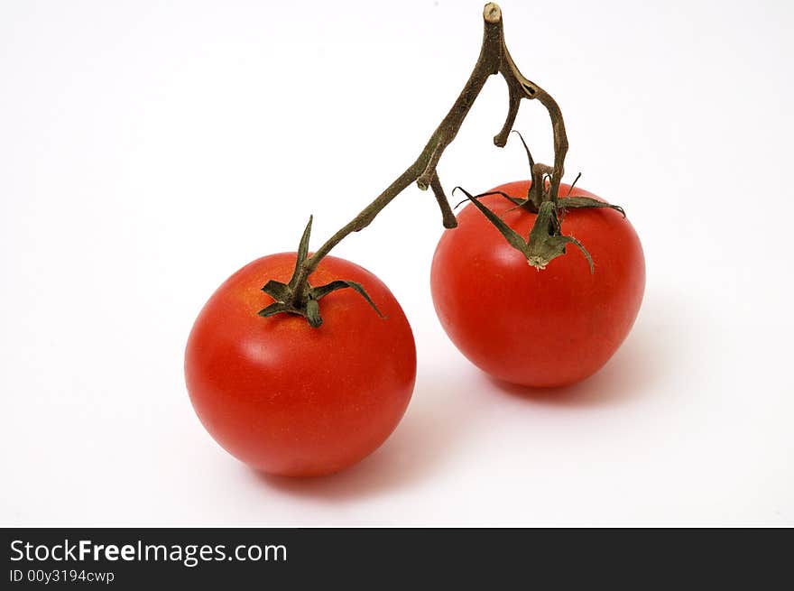 Photo of a fresh tomato