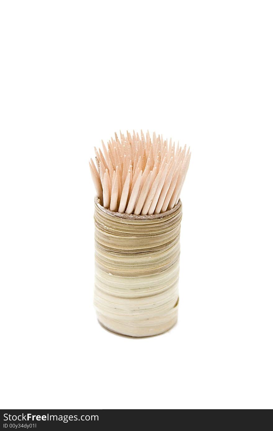 Wooden toothpicks