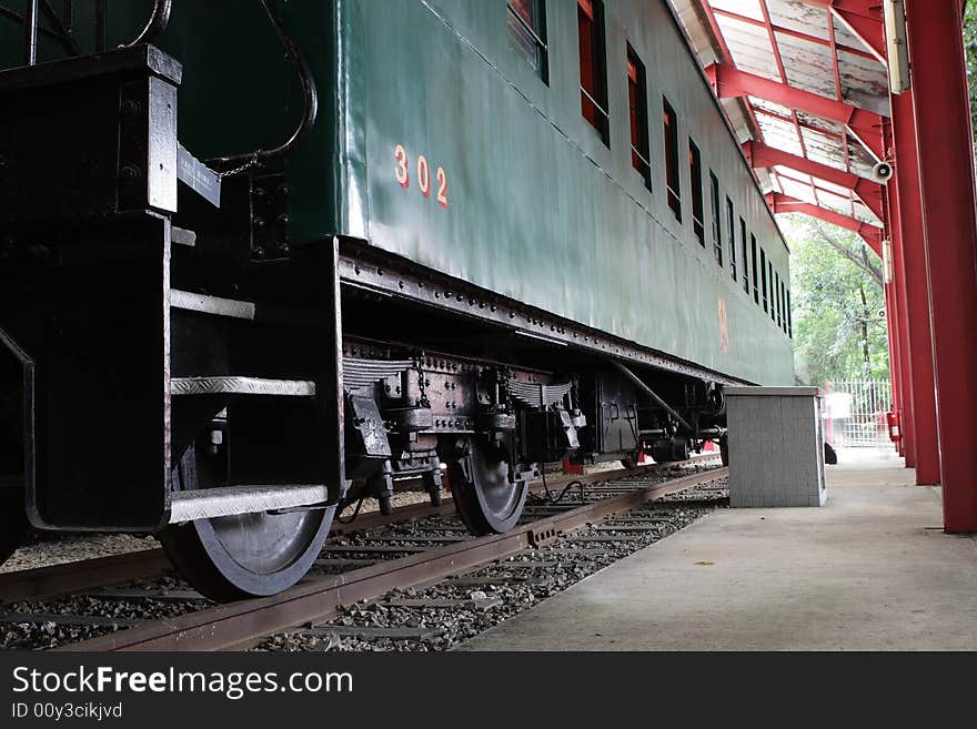 Hong kong old railway