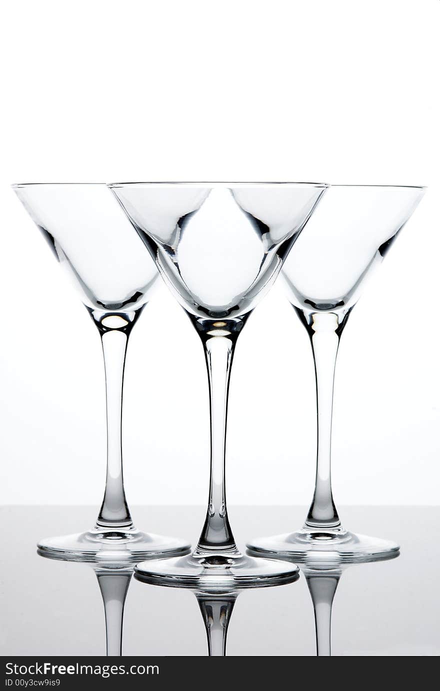 Martini glasses