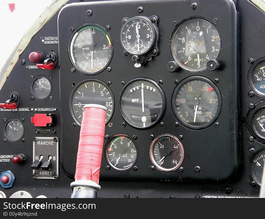 Airplane and helicopter bord instrumentation