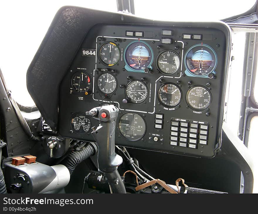 Airplane and helicopter bord instrumentation