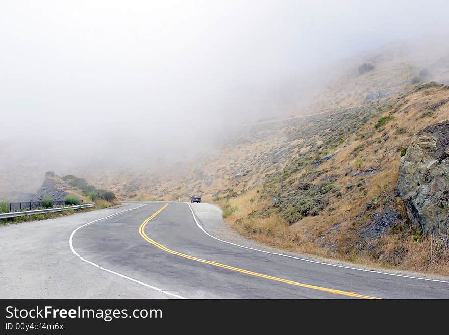 Foggy Road