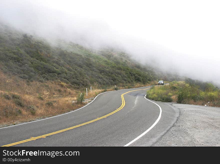 Foggy Road