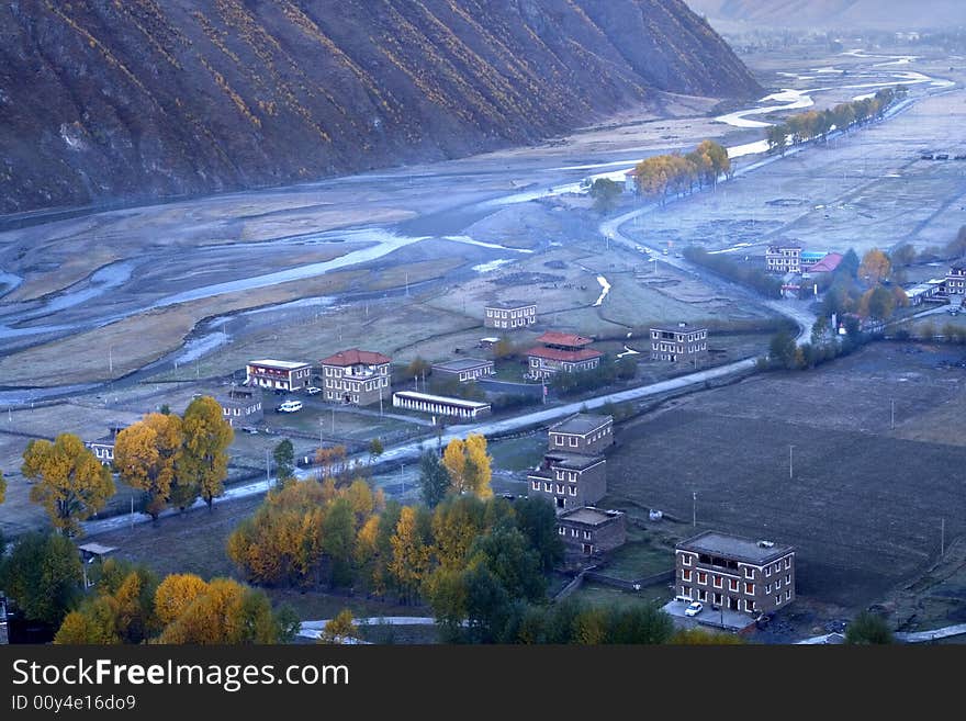 Tibet morning