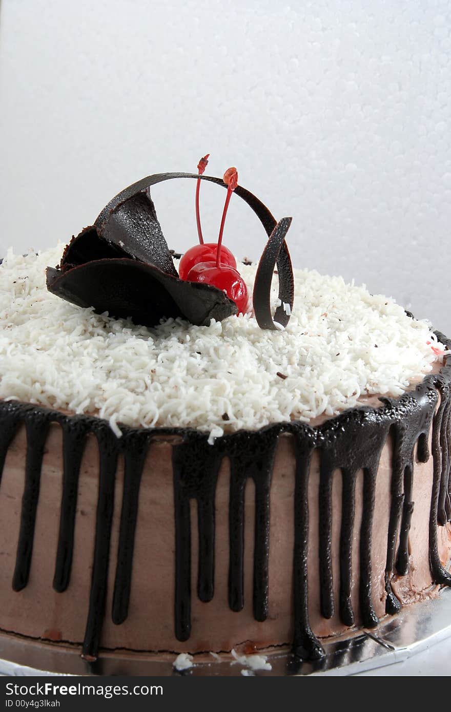 Chocolate sacher cake