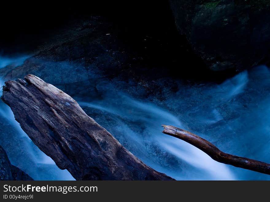 This is water in jinggang mountain