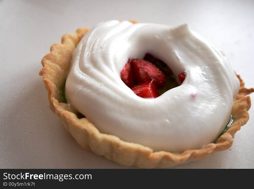 Strawberry pastry