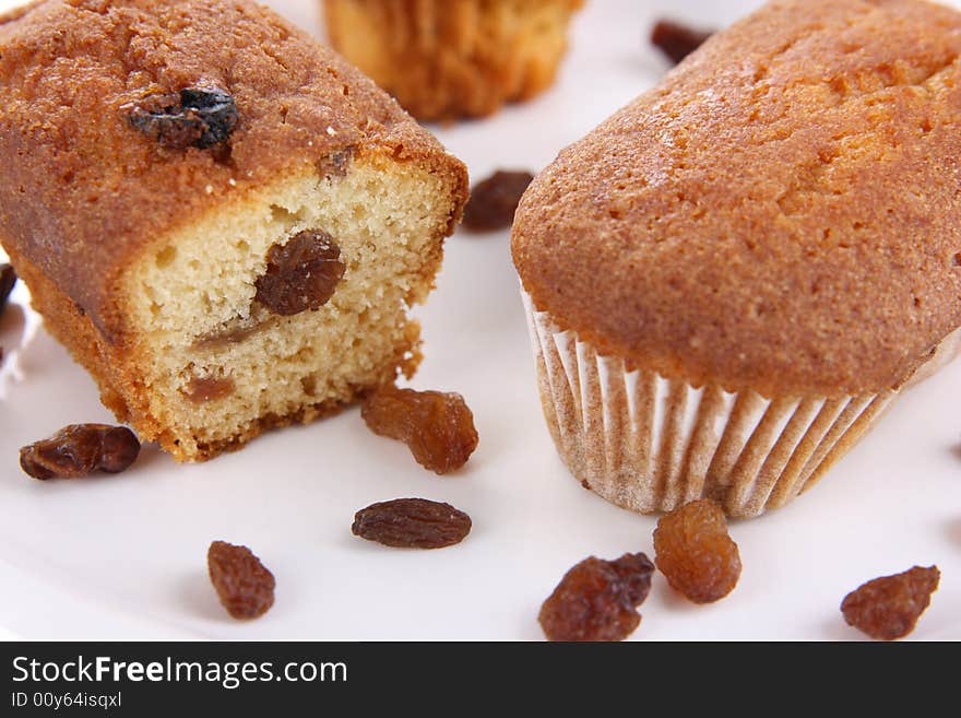 Raisins cakes