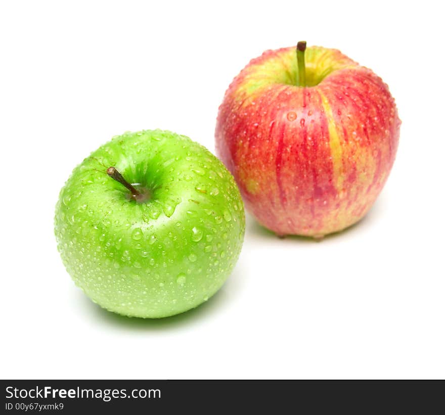 Ripe juicy apples 2