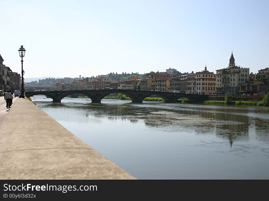 Bridge over the Arno river