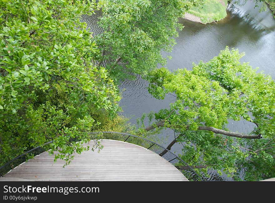 An image of a home's impressive first floor patio. An image of a home's impressive first floor patio