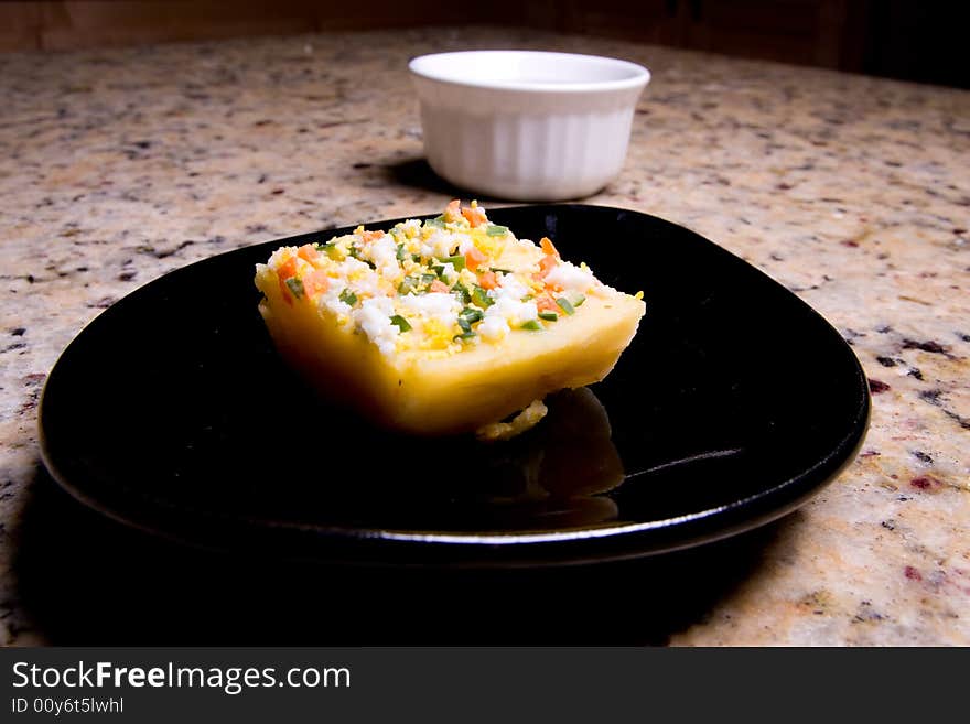 Juicy appetizers in a dish bowl. Juicy appetizers in a dish bowl.