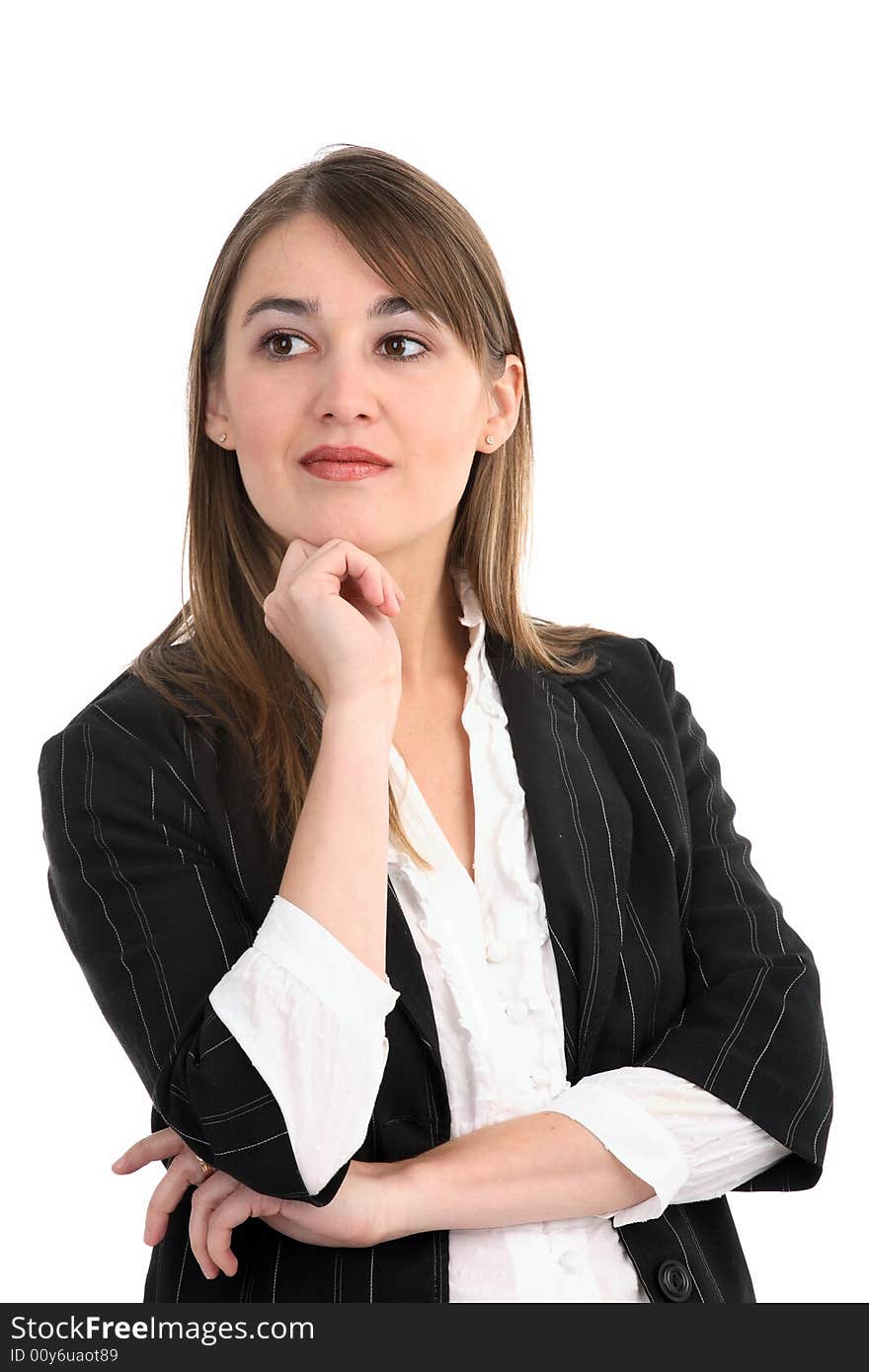 Business woman in an office