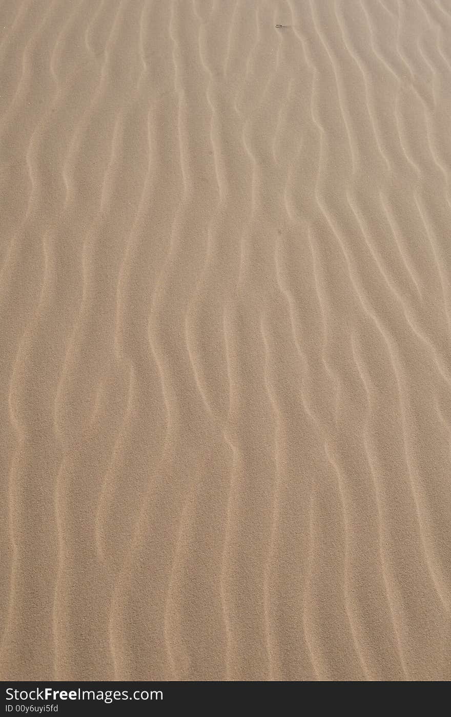 An image of an upclose sand dune. An image of an upclose sand dune