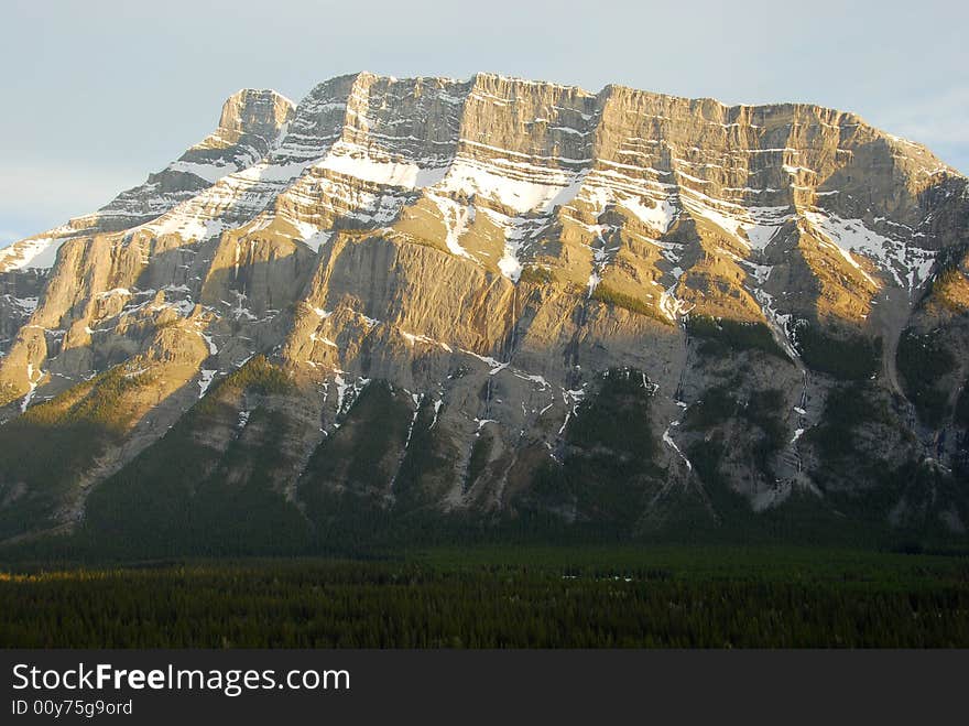 North Ridge Of Mount Rundle