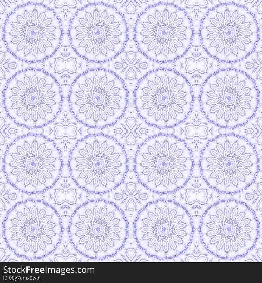 Seamless tileable background tile with oriental floral look. Seamless tileable background tile with oriental floral look