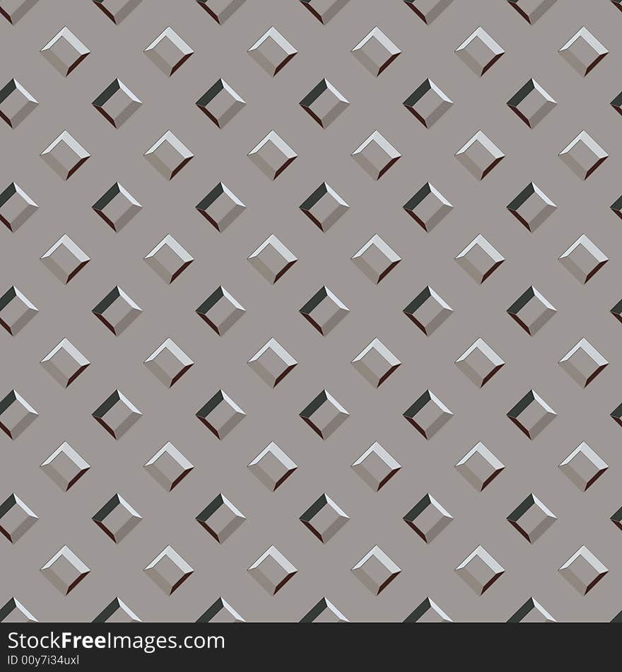 Seamless grey metal bumpy pattern background with red highlights. Seamless grey metal bumpy pattern background with red highlights