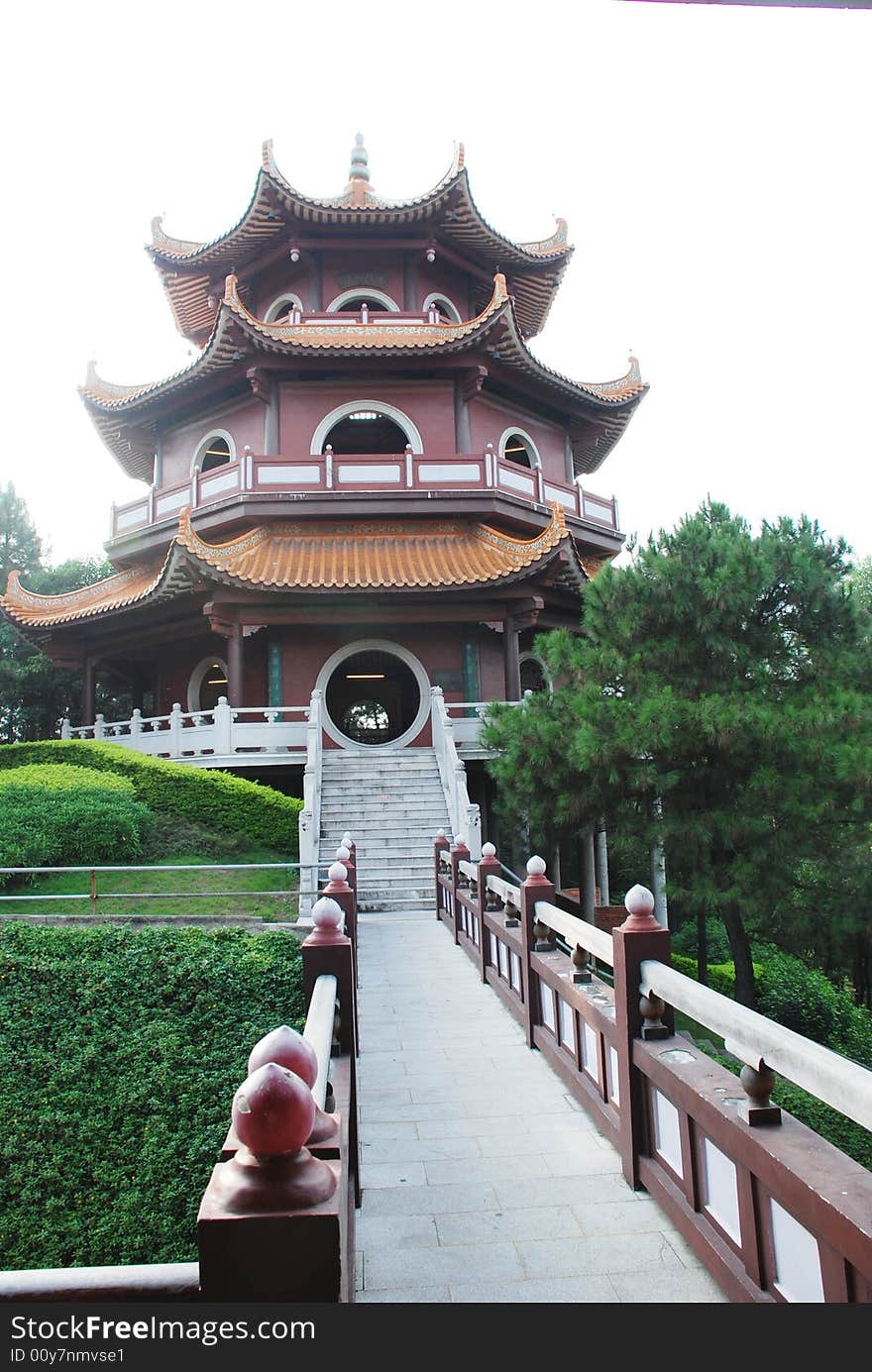 An Ancient Chinese Tower