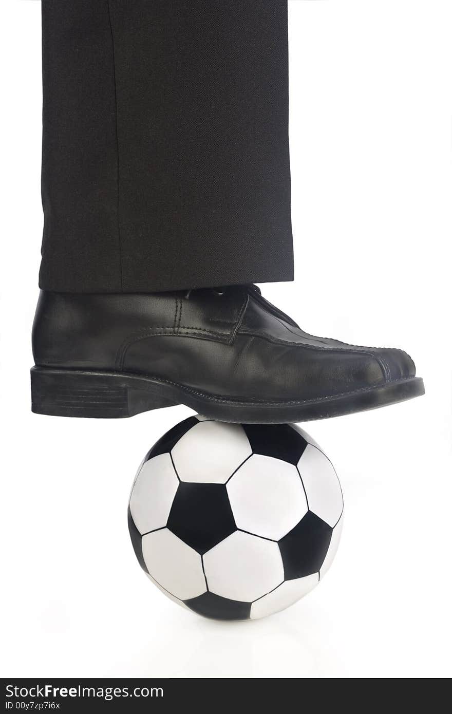 Soccer Ball And Shoe