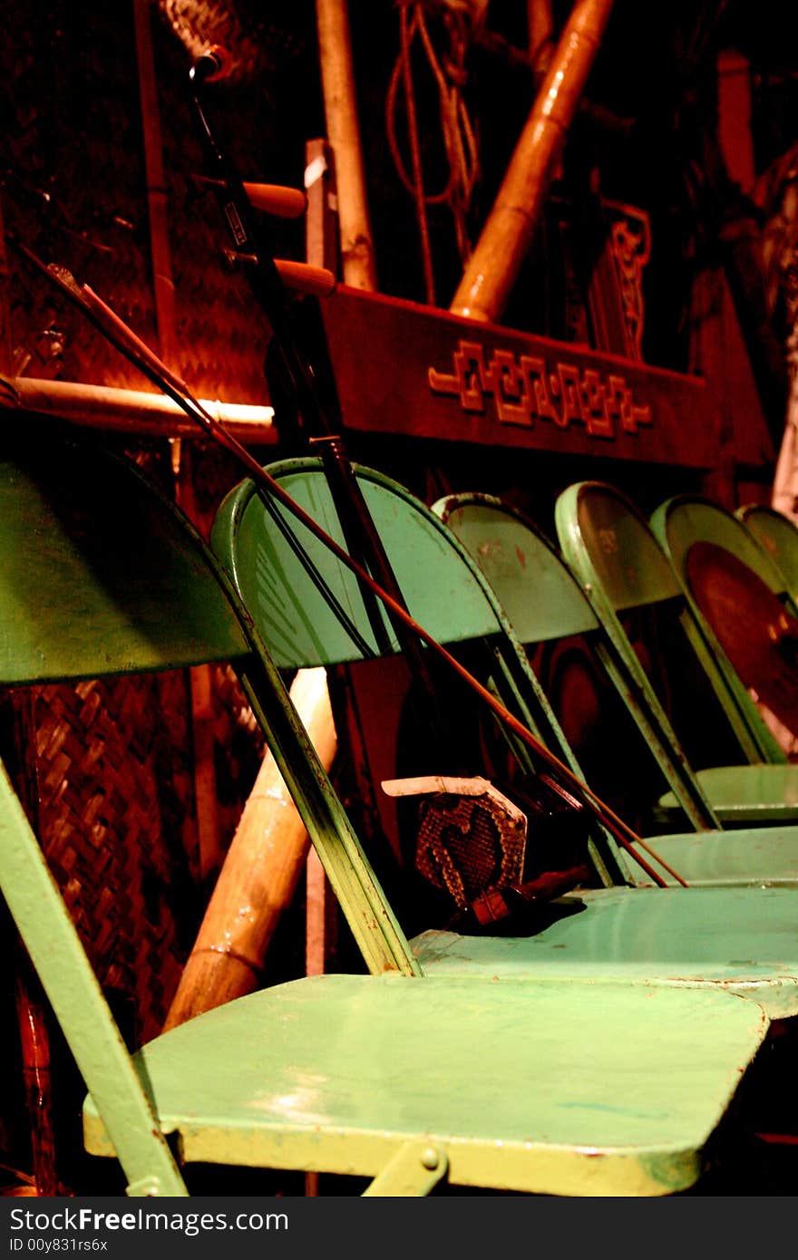 A Chinese music instrument called Erhu, well-known for its melancholic tune. The photo was taken at a backkstage display in the Museum of History in Hong Kong. A Chinese music instrument called Erhu, well-known for its melancholic tune. The photo was taken at a backkstage display in the Museum of History in Hong Kong.