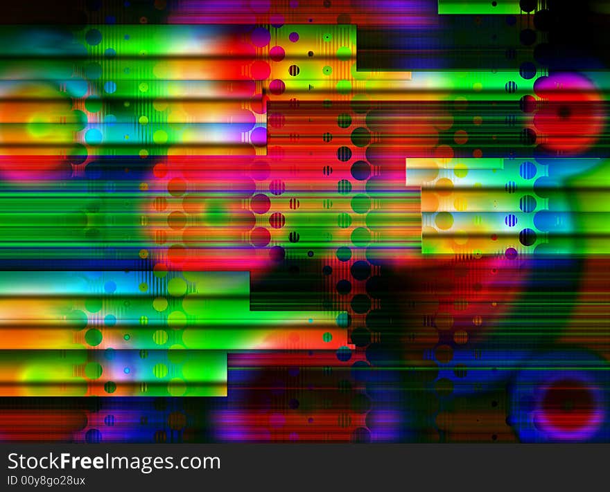 A abstract background image made up of straight colour lines. A abstract background image made up of straight colour lines.