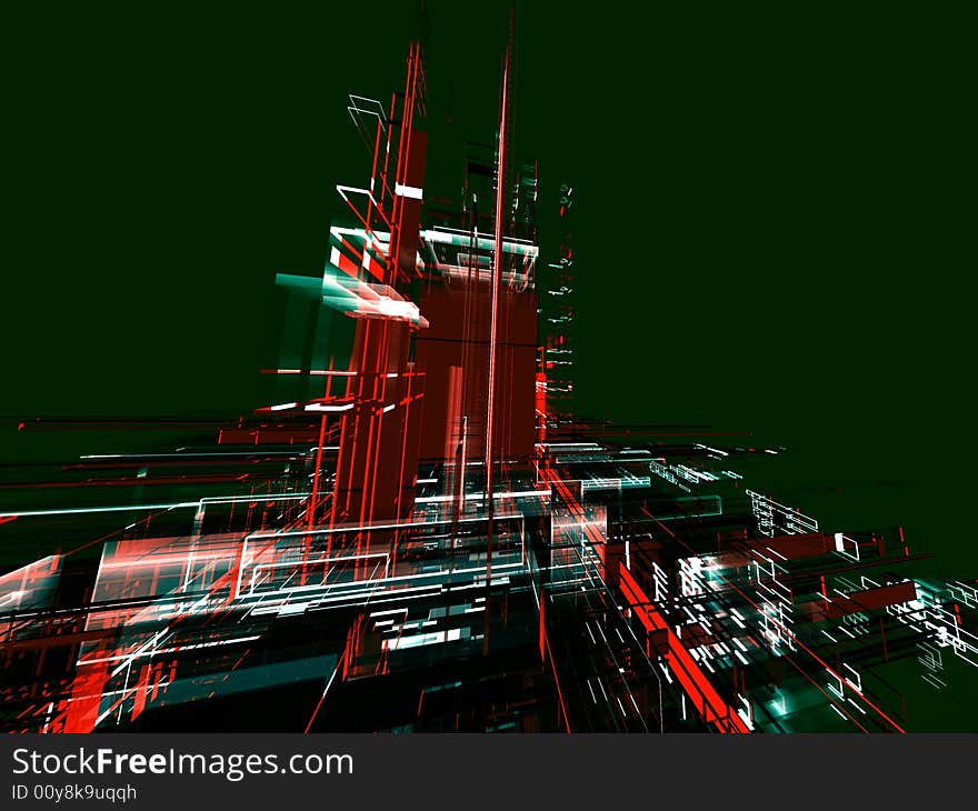 Abstract urbanism background