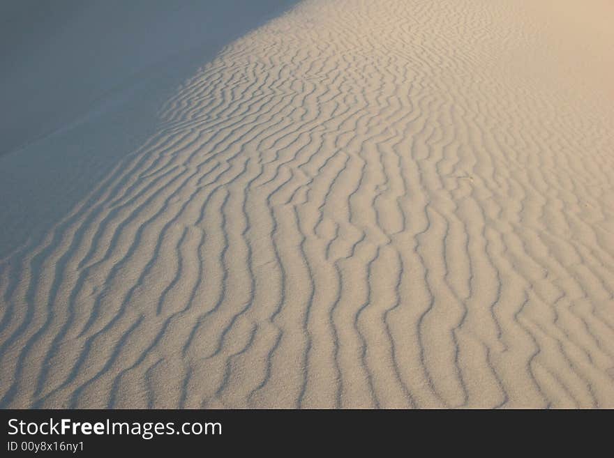 Endless sand ripples in Death Valley. Death Valley national park. California. USA