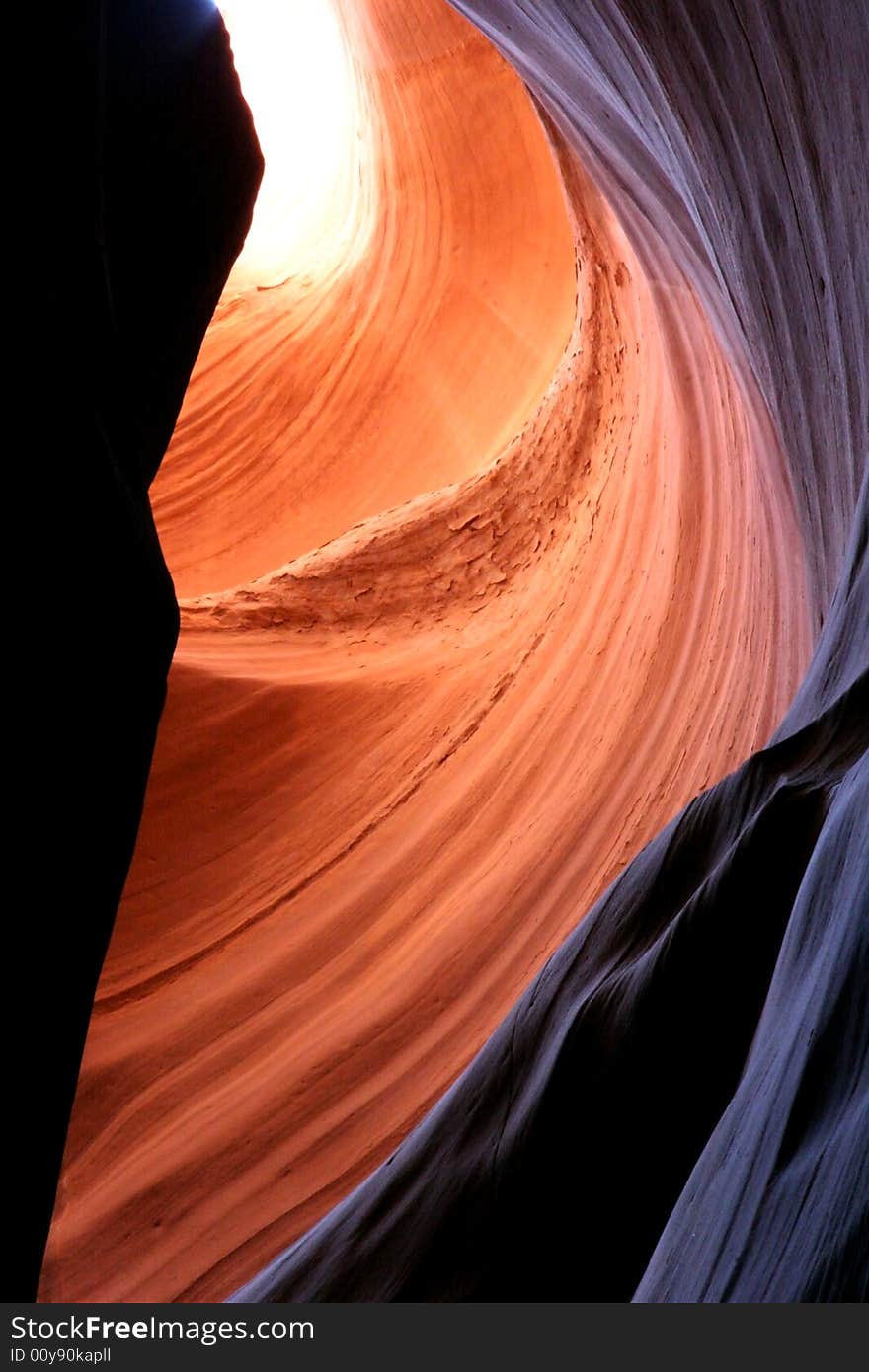 Slot canyon