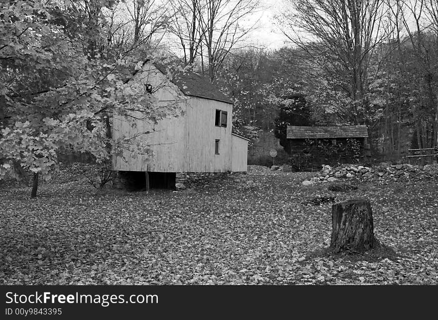 Historic Millbrook Village in Delaware water gap recreation area