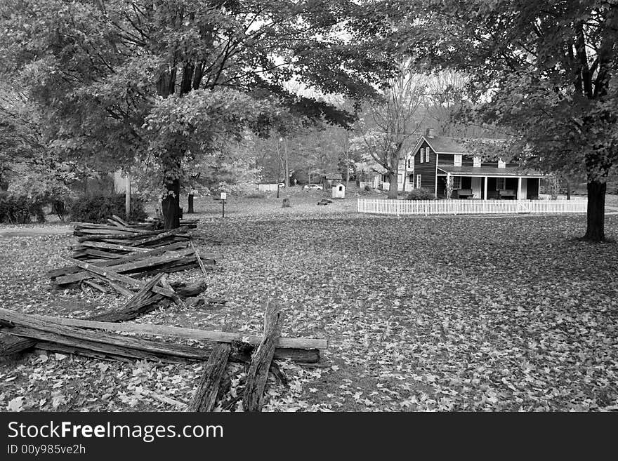 Historic Millbrook Village in Delaware water gap recreation area