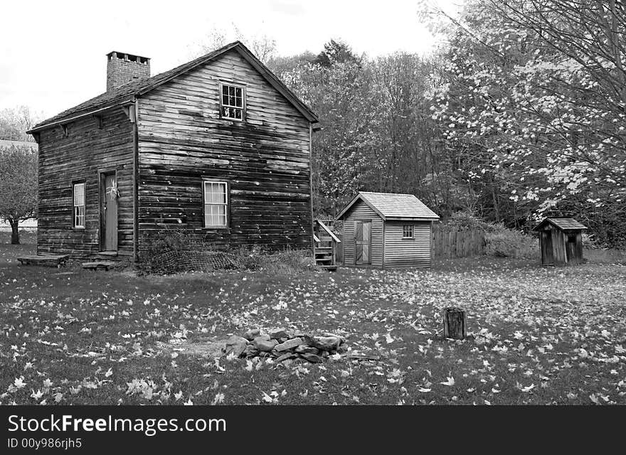 Historic Millbrook Village in Delaware water gap recreation area