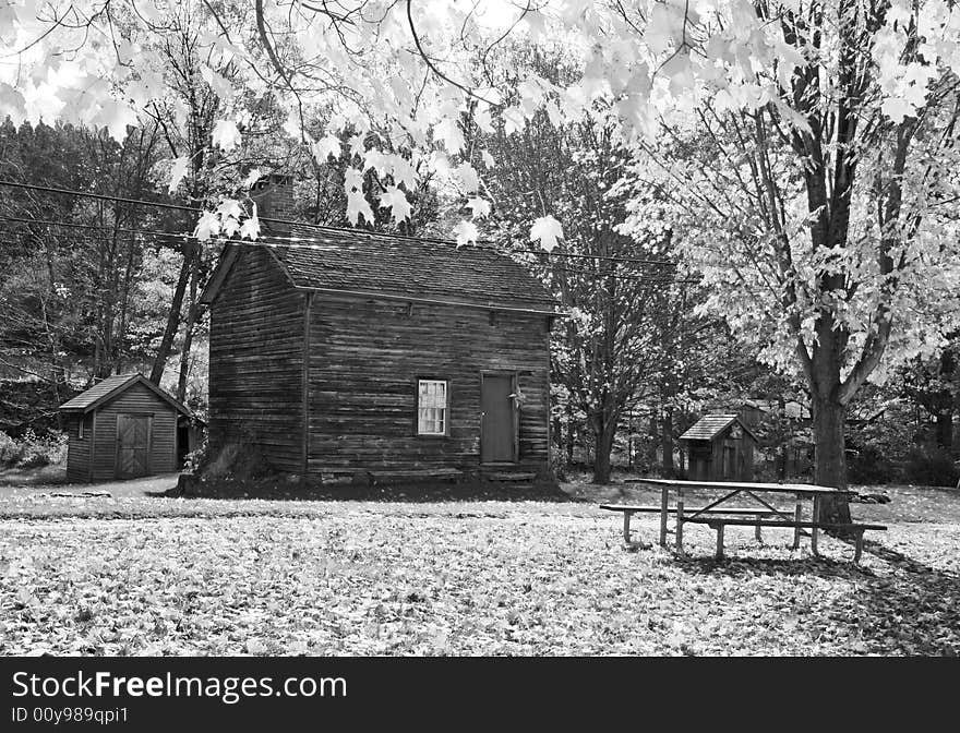 Historic Millbrook Village in Delaware water gap recreation area