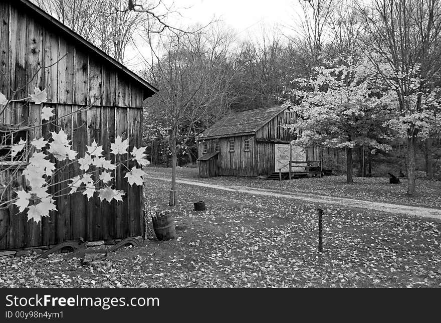 Historic Millbrook Village in Delaware water gap recreation area