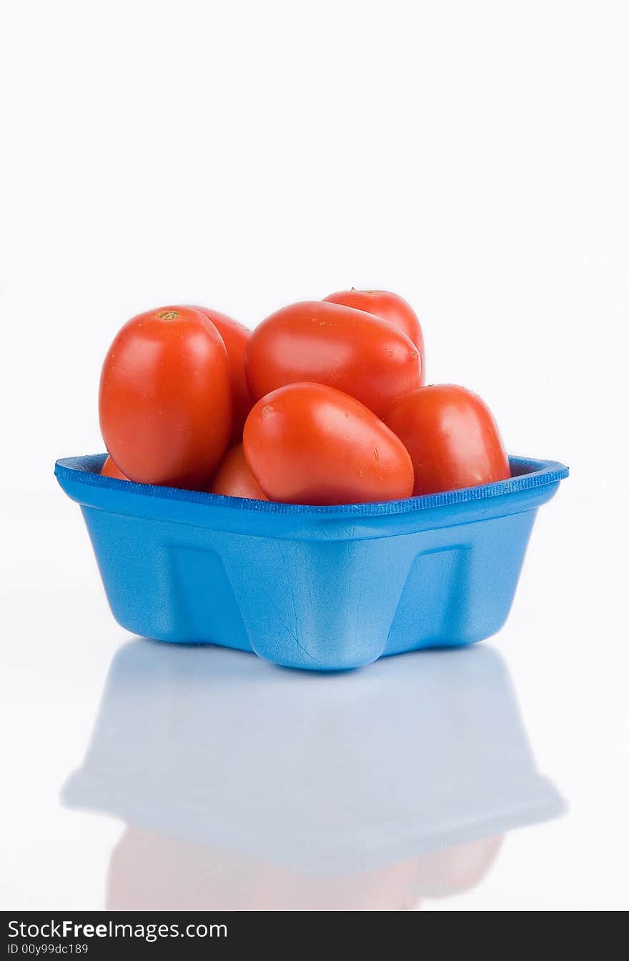 Isolated Tomatoes