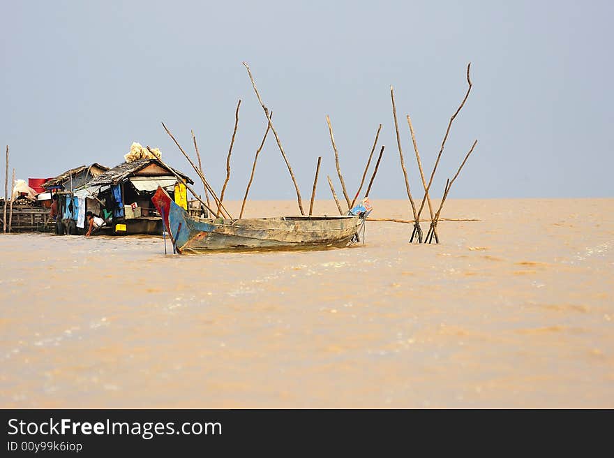 Floating village