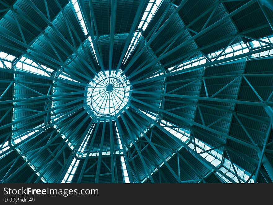 The Kuala Lumpur Twin Towers Shopping Mall Ceiling