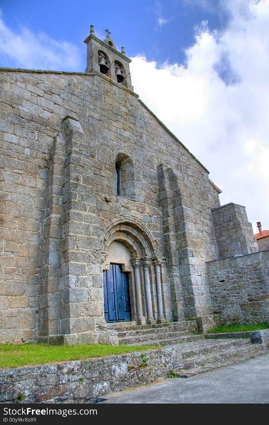 former church, the twelfth century. former church, the twelfth century