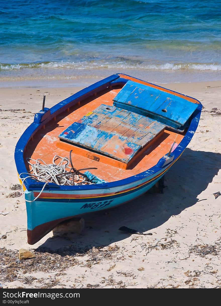 Colorfull boat