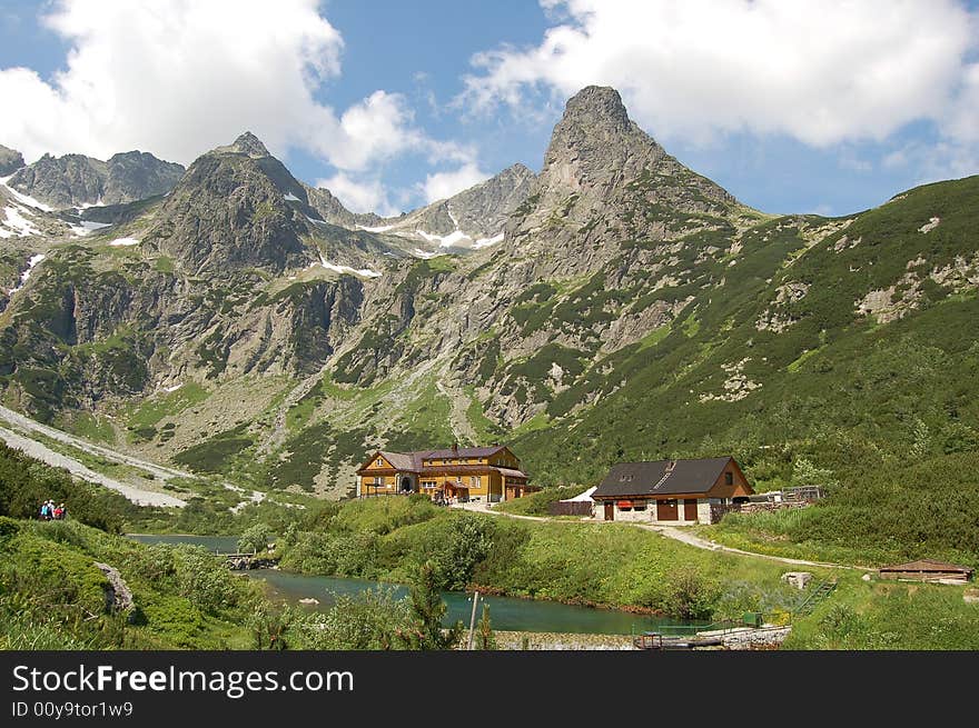 House In Mountains