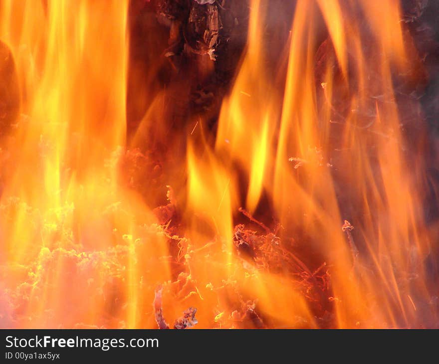 Closeup of a flame, Great as a background. Closeup of a flame, Great as a background