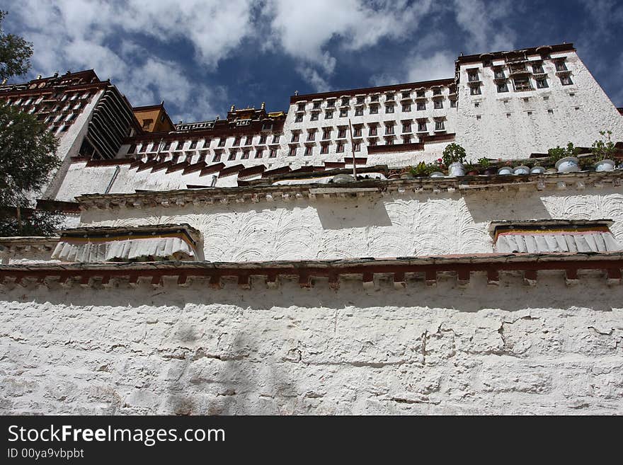 Potala temple in tibet China