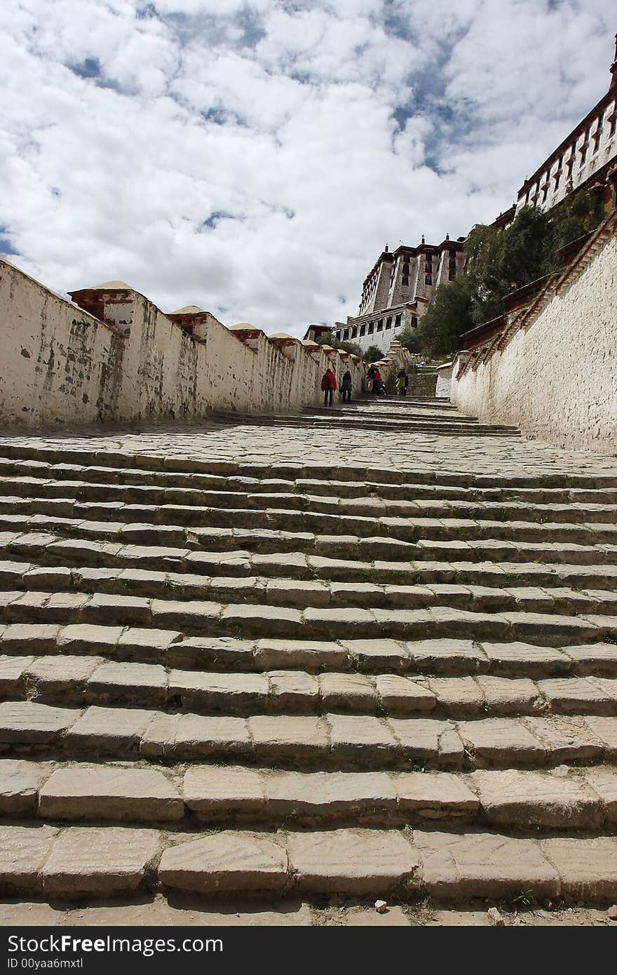 Potala temple in tibet China