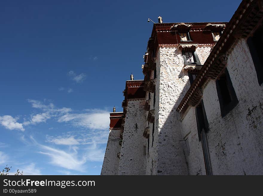 Potala temple in tibet China