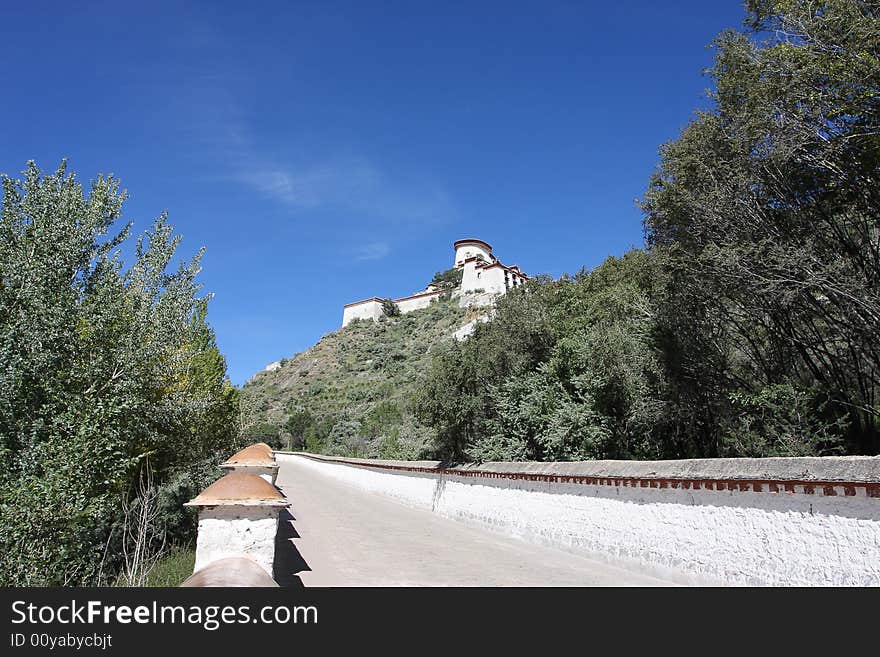 Potala temple in tibet China. Potala temple in tibet China